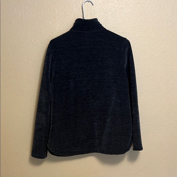 32 Degrees Heat Pullover Womens Medium Teal Quarter Zip Sherpa Fleece - Picture 3 of 3